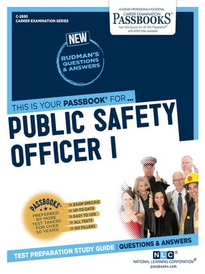 cover image of Public Safety Officer I